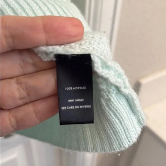 Torrid Mint Green V-Neck Oversized Sweater, 2X - Picture 4 of 7